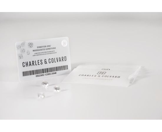 Муассанит Charles &amp; Colvard Forever One 3.60CTW огранка Round Белый GHI, фото 2