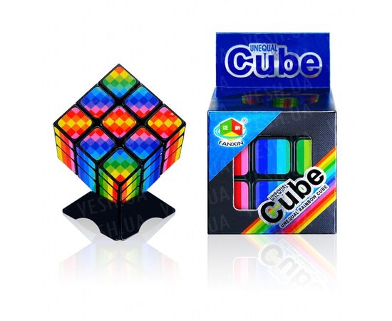 Товар распродан - Кубик Рубика 3х3х3 Радужный - Развивающие игрушки, фото 2