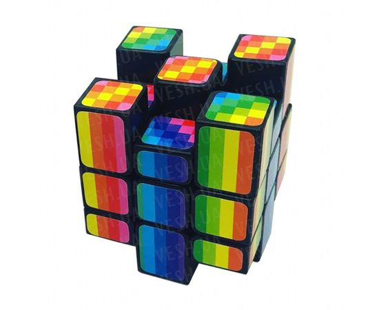 Товар распродан - Кубик Рубика 3х3х3 Радужный - Развивающие игрушки, фото 3
