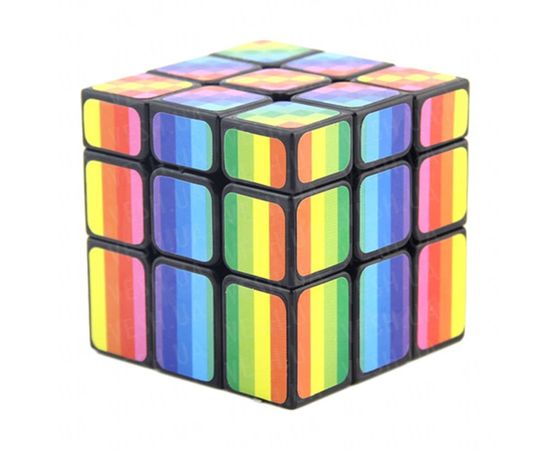 Товар распродан - Кубик Рубика 3х3х3 Радужный - Развивающие игрушки, фото 5