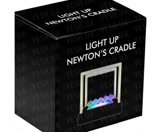 Товар распродан - Шары Ньютона квадрат средний светящийся - Статуэтки, фото 2