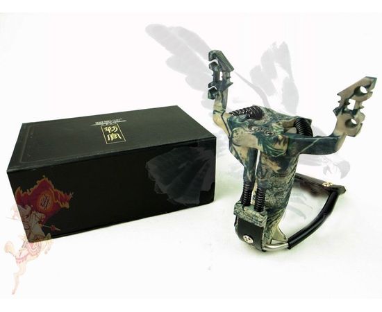 Рогатка с ускорителем пружинных приводов для охоты, фото 5