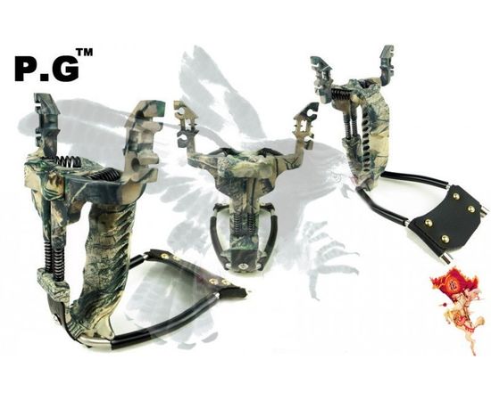 Рогатка с ускорителем пружинных приводов для охоты, фото 4