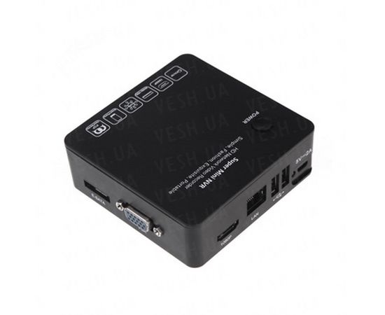 Миниатюрный 4-х канальный IP видеорегистратор FULL HD 1080P c ONVIF, HDMI и поддержкой внешнего ESATA/USB HDD до 4-х Tb (мод. KENVS 6200 4CH), фото 3