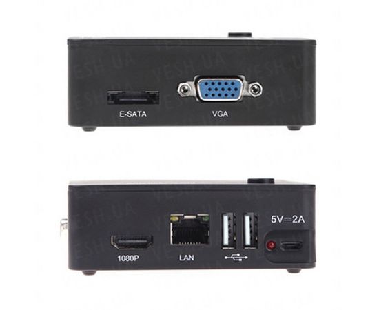 Миниатюрный 4-х канальный IP видеорегистратор FULL HD 1080P c ONVIF, HDMI и поддержкой внешнего ESATA/USB HDD до 4-х Tb (мод. KENVS 6200 4CH), фото 2