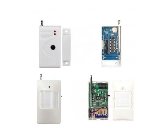 Недорогая беспроводная GSM сигнализация для дома с поддержкой до 15 беспроводных зон и управлением с Iphone/Android смартфонов (модель G2), фото 4