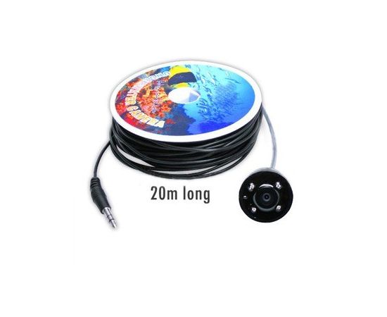 Подводная инспекционная камера Sharp для рыбалки с 20-ю метрами кабеля и 3.5&quot; влагозащитным монитором (мод. FF-3308-8), фото 3