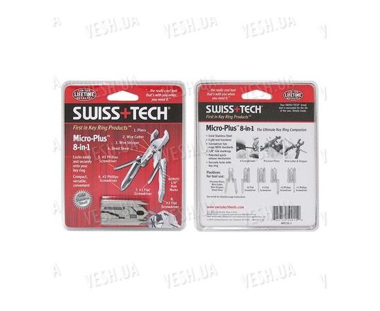 Swiss-Tech Micro-Plus 8-in-1 в блистерной упаковке, фото 2
