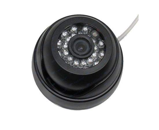 Наружная купольная  CCTV цветная охранная камера видеонаблюдения  1/4 CMOS, 450TVL, 0,1 LUX, ИK до 15 метров  (модель XR-IC420), фото 2