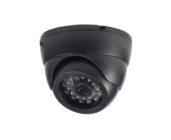 Наружная купольная  CCTV цветная охранная камера видеонаблюдения  1/4 CMOS, 450TVL, 0,1 LUX, ИK до 15 метров  (модель XR-IC420), фото 4