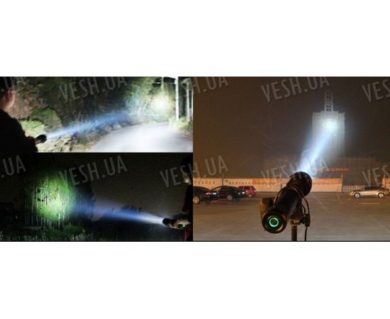 HID Ксенон фонарь 6000 Люмен 65Вт 7200мАч, фото 6