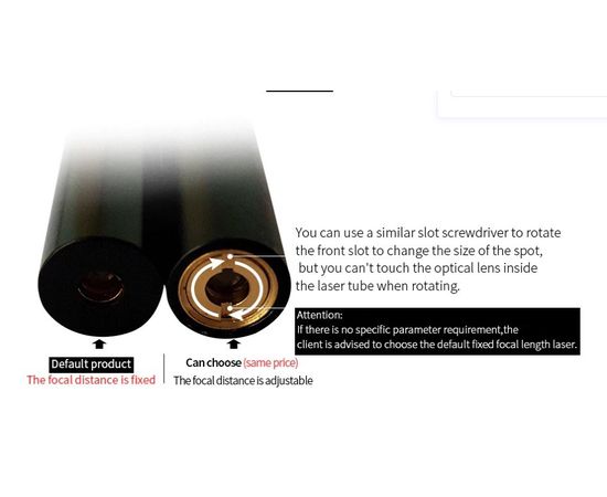 Лазерный модуль ифракрасный 980нм с фокусировкой (точка) 100мВт, фото 3 Лазерный модуль ифракрасный 980нм с фокусировкой (точка) 100мВт, фото 3