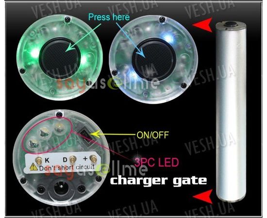 HID Ксенон фонарь 6000 Люмен 65Вт 7200мАч, фото 2