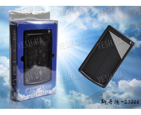 Солнечная батарея аккумулятор 3000мАч для телефонов, iPod, iPhone 3G, 3GS, 4G, iPad 1-2-3, USB, фото 10 Солнечная батарея аккумулятор 3000мАч для телефонов, iPod, iPhone 3G, 3GS, 4G, iPad 1-2-3, USB, фото 10