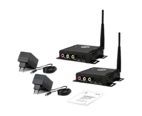 Беспроводной комплект приемника и передатчика TECSAR AIRBOX 25R с антеннами 12 дБ, фото 1