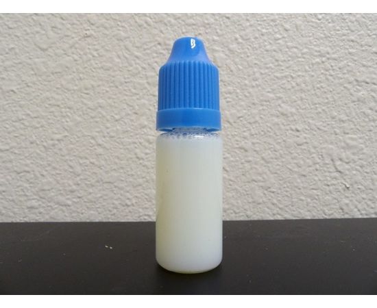 Ультрафиолетовые чернила невидимые днем для принтера и светятся в УФ 365nm голубой cyan 10мл., фото 1