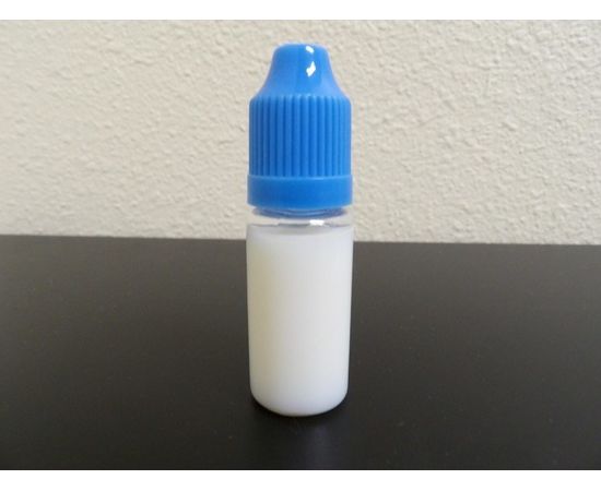 Ультрафиолетовые чернила невидимые днем для принтера и светятся в УФ 365nm белые white 10мл., фото 1