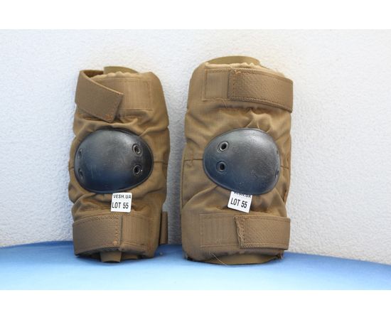 Тактические налокотники NATO USMC ALTA Black Made in USA размер M – состояние на фото LOT55, фото 1