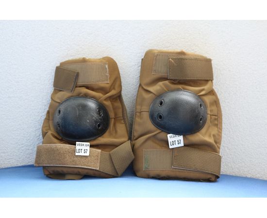 Тактические налокотники NATO USMC ALTA Black Made in USA размер M – состояние на фото LOT57, фото 1