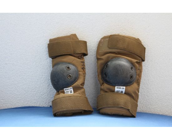 Тактические налокотники NATO USMC ALTA Black Made in USA размер M – состояние на фото LOT56, фото 1