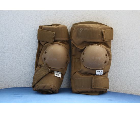 Тактические налокотники NATO USMC ALTA Cayote Made in USA размер M – состояние на фото LOT31, фото 1