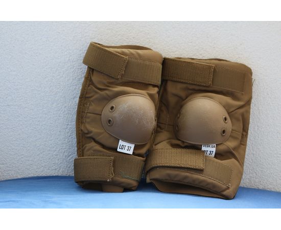 Тактические налокотники NATO USMC ALTA Cayote Made in USA размер M – состояние на фото LOT37, фото 1