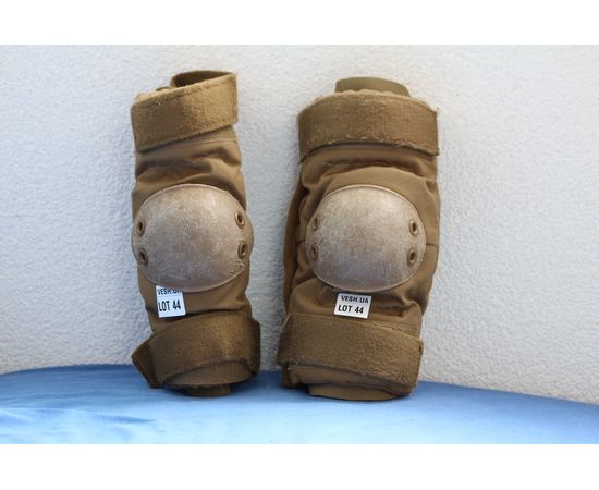 Тактические налокотники NATO USMC ALTA Cayote Made in USA размер M – состояние на фото LOT44, фото 1