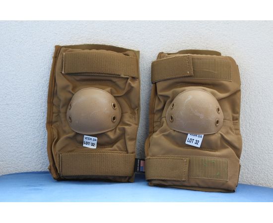 Тактические налокотники NATO USMC ALTA Cayote Made in USA размер M – состояние на фото LOT32, фото 1