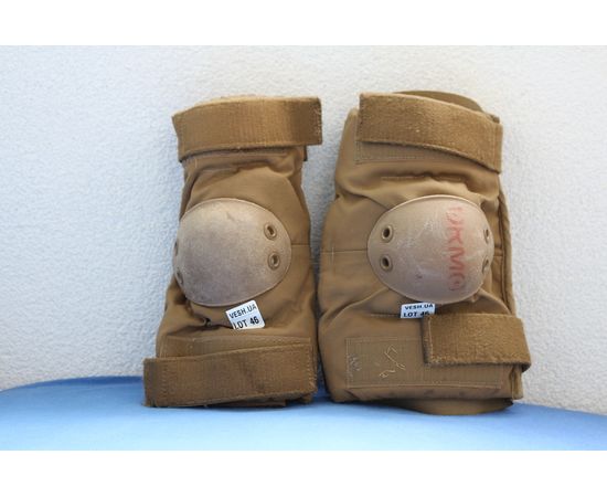 Тактические налокотники NATO USMC ALTA Cayote Made in USA размер M – состояние на фото LOT46, фото 1