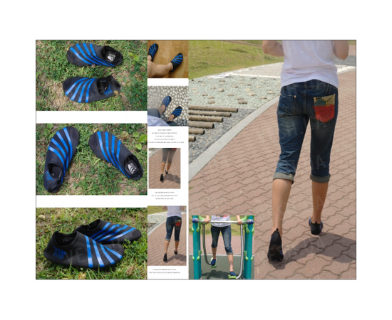 Товар распродан - Actos Skin Shoes (разм. 39) (Blue) - Обувь для пляжа и бассежна, фото 1