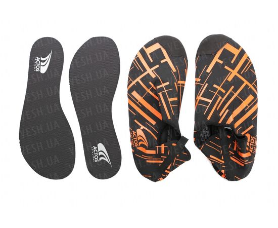 Товар распродан - Actos Skin Shoes (разм. 39) (Neo Black) - Обувь для пляжа и бассежна, фото 1