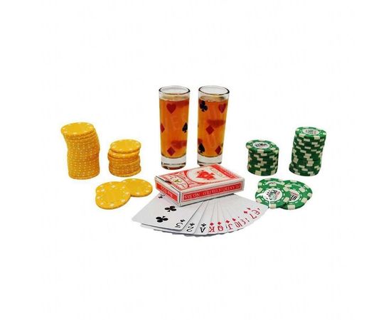 Товар распродан - Алкоигра Poker Drink - Наборы для бара, фото 1