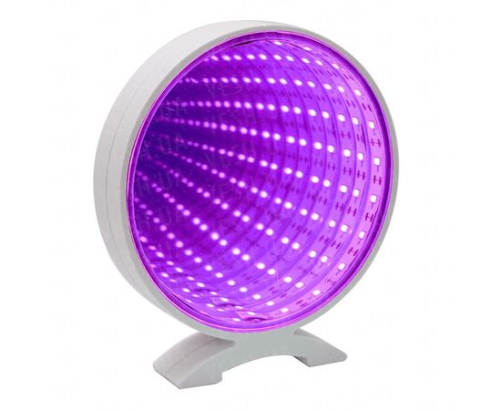 Товар распродан - Бесконечное зеркало USB Infinity Mirror Круг (малиновый) - Аксессуары для праздника, фото 1 Товар распродан - Бесконечное зеркало USB Infinity Mirror Круг (малиновый) - Аксессуары для праздника, фото 1