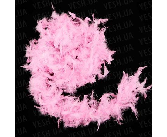 Товар распродан - Боа из перьев 40г розовое - Декоративные перья и боа, фото 1