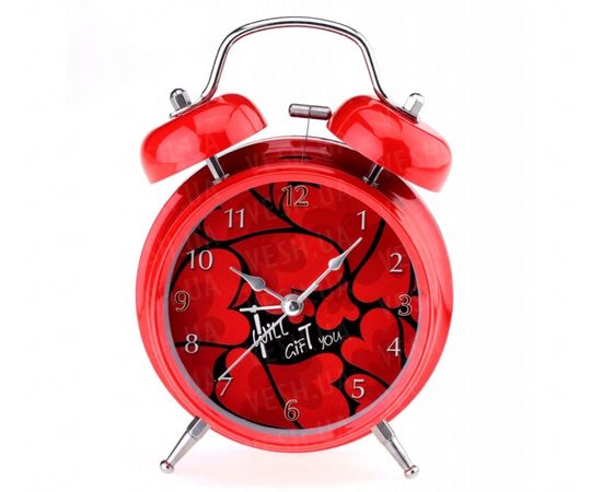 Товар распродан - Будильник LOVE I will gift you - Настенные часы, фото 1