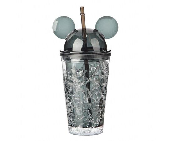 Товар распродан - Бутылка Микки Маус Ice Cup 450 мл. Черная - Бутылки для напитков и воды, фото 1