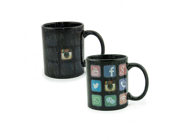 Товар распродан - Чашка хамелеон Инстаграм - Чашки, фото 1