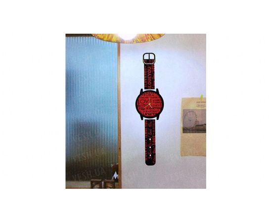 Товар распродан - Часы наклейки на стену наручные часы - Настенные часы, фото 1