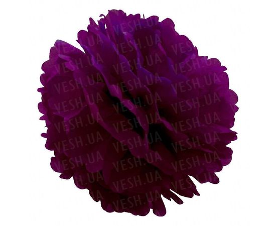 Товар распродан - Декор бумажные Помпоны 25 см сливовый 0022 - Аксессуары для праздника, фото 1 Товар распродан - Декор бумажные Помпоны 25 см сливовый 0022 - Аксессуары для праздника, фото 1