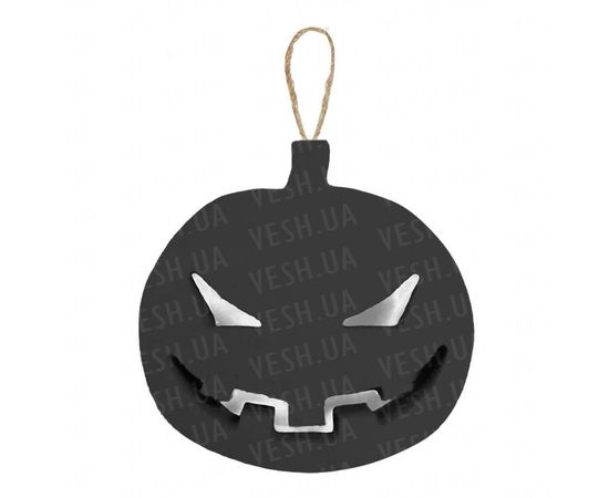 Товар распродан - Декор объемный Тыква злая черная - Аксессуары для праздника, фото 1 Товар распродан - Декор объемный Тыква злая черная - Аксессуары для праздника, фото 1