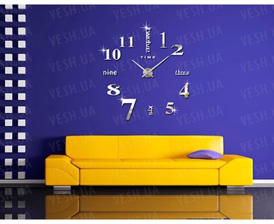 Товар распродан - Декоративные часы Travel white D=1м - Настенные часы, фото 1