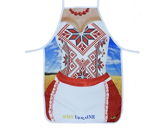 Товар распродан - Фартук прикольный Премиум Украинка - Фартуки передники, фото 1