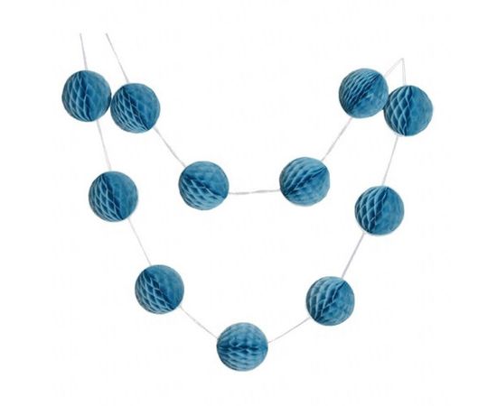 Товар распродан - Гирлянда Шары соты (лазурный 0003) - Аксессуары для праздника, фото 1 Товар распродан - Гирлянда Шары соты (лазурный 0003) - Аксессуары для праздника, фото 1