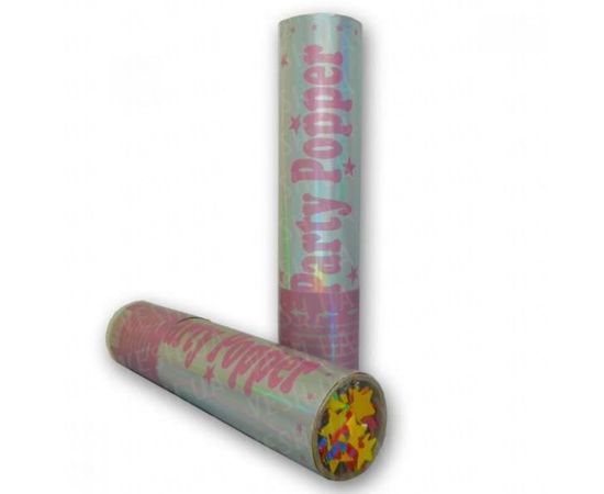 Товар распродан - Хлопушка 20 см со звездочками СУПЕР - Хлопушки пневмохлопушки, фото 1