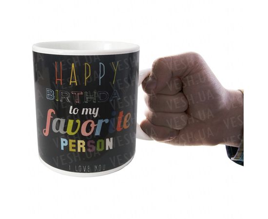 Товар распродан - Кружка гигант Favoritе Person - Чашки, фото 1