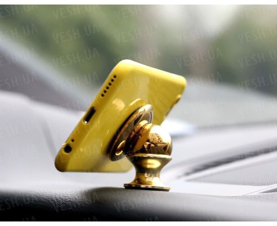 Товар распродан - Магнитный держатель в авто. Золотой - Автомобильные держатели, фото 1