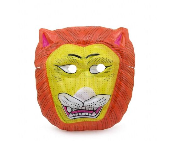 Товар распродан - Маска Детская Лев уп. 12 шт пластик - Карнавальные маски, фото 1