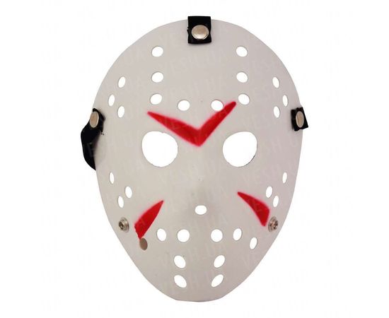 Товар распродан - Маска Джейсона пластик белая - Карнавальные маски, фото 1 Товар распродан - Маска Джейсона пластик белая - Карнавальные маски, фото 1