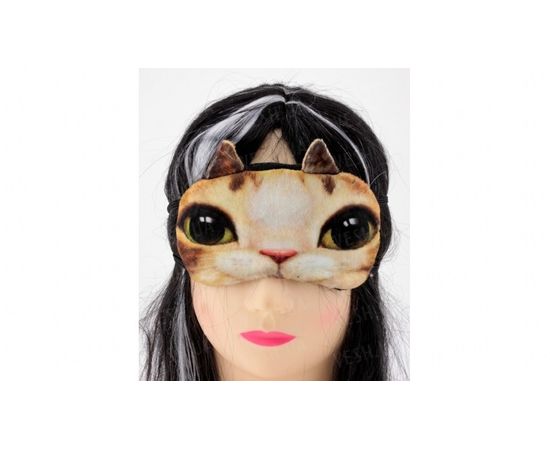 Товар распродан - Маска на глаза Кошка овал - Карнавальные маски, фото 1