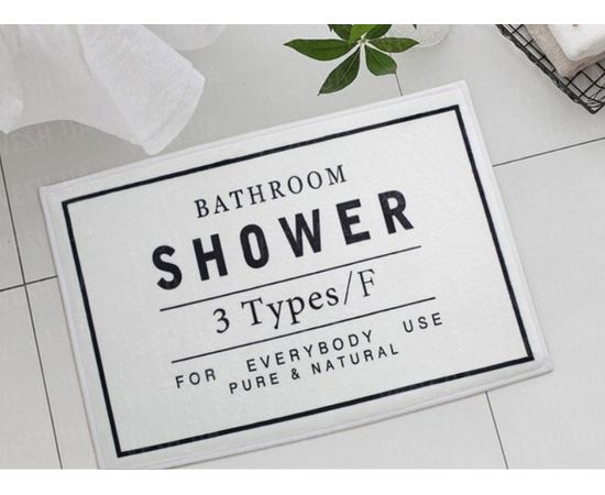 Товар распродан - Мягкий, впитывающий коврик в душ - Принадлежности для ванной, фото 1